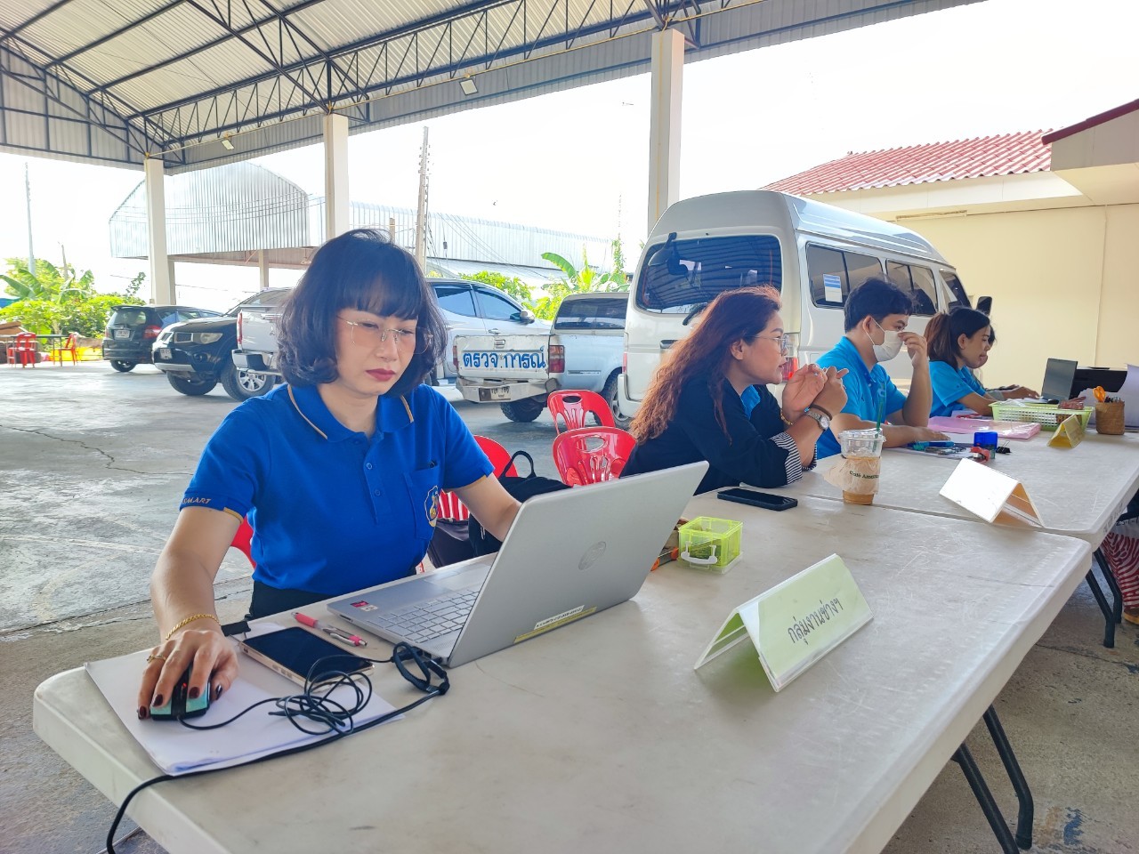 title -  ส.ป.ก.จันทบุรี ดำเนินการจัดกิจกรรมให้บริการด้านปฏิรูปที่ดินภายใต้โครงการศูนย์บริการประชาชนเคลื่อนที่ในเขตปฏิรูปที่ดิน (Mobile Unit) ครั้งที่ 4/2567